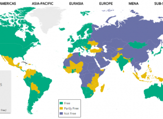 Cuba ocupa el puesto 193 en el ranking mundial de libertades – Cubanet – Un informe publicado por Freedom House evaluó a 210 países