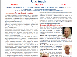 Clarinada edición #223, Mayo 2016