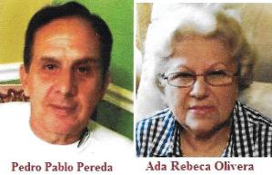 Matrimonio entre expresos políticos cubanos. Pedro P. Pereda y Ada Rebeca Olivera.