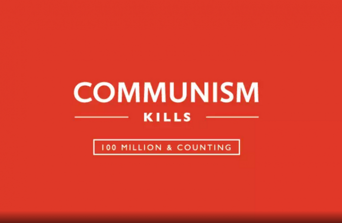 “Communism has killed over 100,000,000 people”