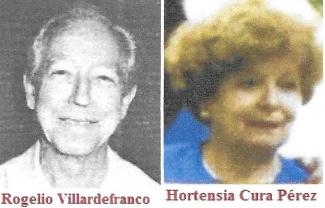 Matrimonio entre expresos políticos cubanos. Rogelio Villardefranco y Hortensia Cura