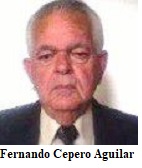NOTA DE DOLOR. Fallece Fernando Cepero Aguilar expreso político cubano.