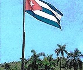 Efemérides Mayo 19. Bandera cubana en Cuba. Muerte del Apóstol Jose J. Martí y Pérez.