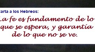 Lecturas bíblicas de hoy domingo 11 de agosto, 2019.