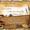 Oración por el Día de Acción de Gracia. Nov. 28, 2019.