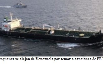 Tanqueros que viajaban a cargar crudo venezolano retroceden ante posibles sanciones de EE UU