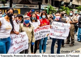 Venezuela: En septiembre se reportaron en todo el territorio nacional al menos 1,193 manifestaciones,