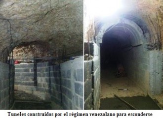 Los presuntos túneles que construyó el régimen de Maduro para ocultarse en caso de un enfrentamiento armado
