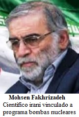 Matan a tiros en Teherán a científico iraní vinculado a programa de bombas nucleares