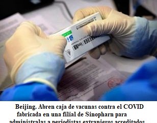China admite que sus vacunas contra el Covid tienen “baja efectividad”.