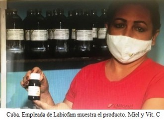 Miel con vitamina C, nueva propuesta de laboratorio cubano para protegerse contra la Covid-19
