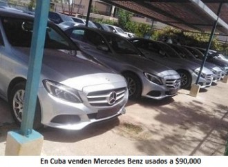 Gobierno cubano vende Mercedes-Benz usados al pueblo por 90 mil dólares