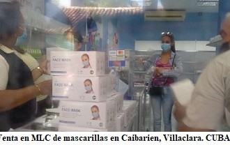 Cubanos reaccionan a venta de mascarillas en dólares: “Es un crimen”