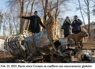 Rusia invade Ucrania. Soldados ucranianos “sacrifican sus vidas” para evitar un segundo Chernóbil