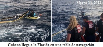 Cubano llega a costas de Florida en tabla de windsurf