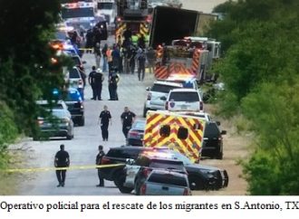 <strong>Tragedia en Texas: 46 inmigrantes muertos y 16 hospitalizados tras quedar atrapados en un camión</strong>