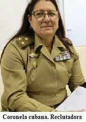 <strong>Identifican a alta oficial cubana que estaría vinculada con reclutamiento de mercenarios para la guerra de Ucrania.</strong>