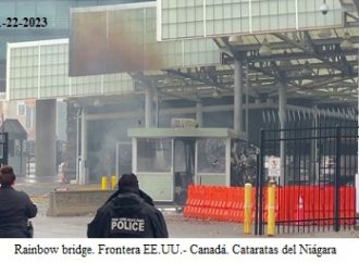 <strong>Explosión en puente en frontera de Nueva York y Canadá; Mayorkas dice que no hay amenazas relacionadas con el incidente</strong>
