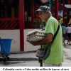 <strong>Colombia envió esta semana más de medio millón de huevos a Cuba</strong>